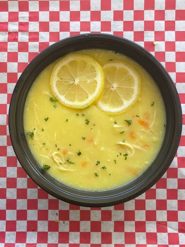 Chicken Lemon Soup.