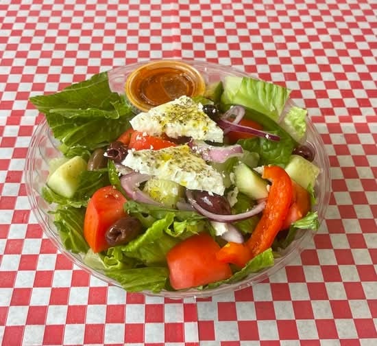 Traditional Greek Salad.