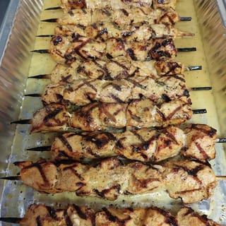 Souvlaki Chicken Skewers