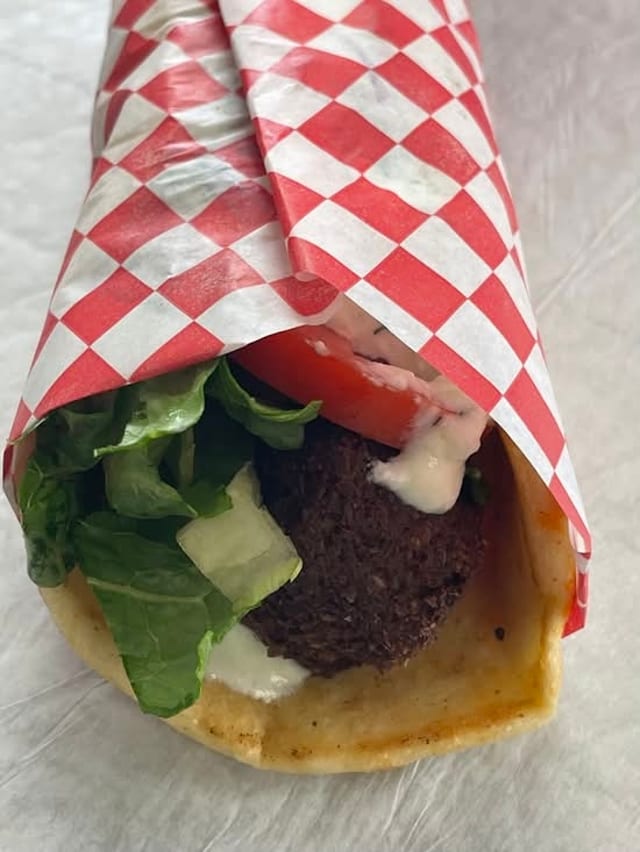 Falafel Wrap.