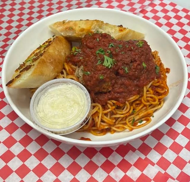 Spaghetti with Meat Balls.