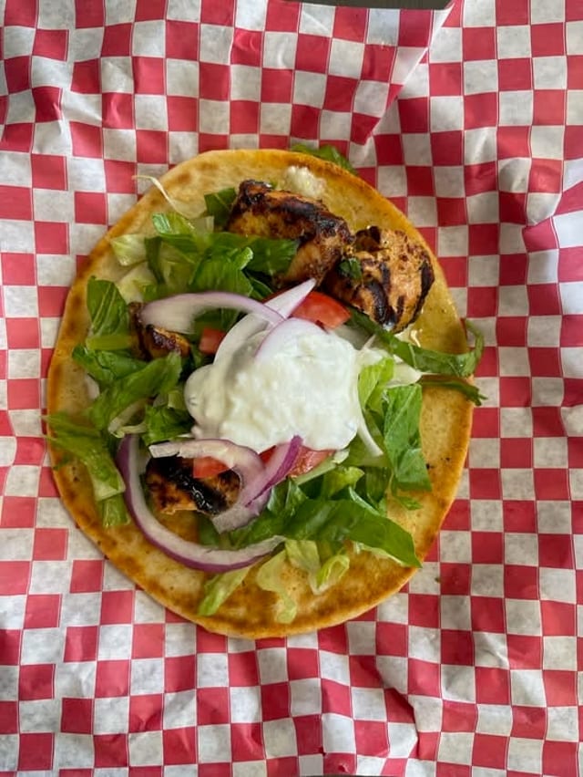 Chicken Wrap Platter.