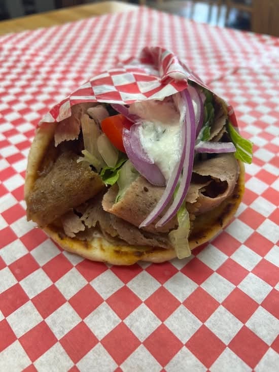 Gyro Meat or Gyro Wrap Platter.