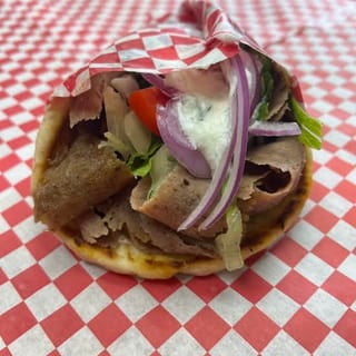 Gyro Meat or Gyro Wrap Platter